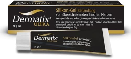 Dermatix Ultra Narbengel, Narbenpflege nach einer OP, gegen Schwellung und Rötung, für Kinder & Erwachsene (60 g)