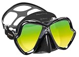 Mares X-Vision Ultra Liquidskin Mask (Gold Mirror Lens/Black Frame)