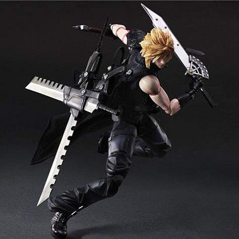 BINGFENG Final Fantasy 7 Cloud Strife Action-Figuren PVC Vinyl Figur Sammler PVC Action Figure Kinder Jugendliche Und Anime-Fans 27.7CM Cover
