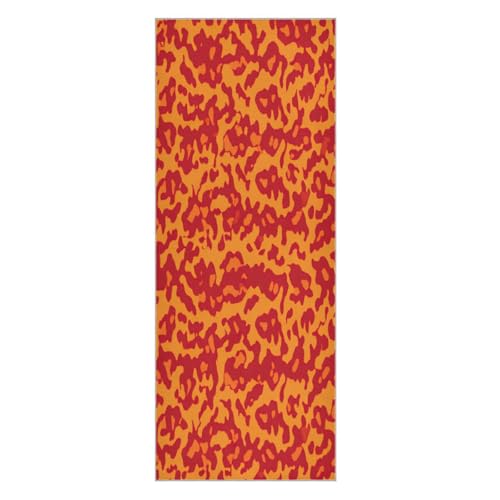 Wassud Halloween Cute Horror Yoga Towel Mat with Organizer Bag Sweat Absorbent Yoga Mat Towel Non Slip for Hot Yoga Pilate Fitness 27