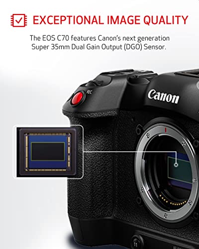 Canon EOS C70 cinema camera