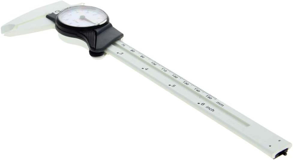 Calibrador digital plástico 150 mm Utoolmart miniatura 1