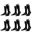 Produktbild FALKE Herren Business-Socken Tiago 14662 6 Paar, Farbe:Schwarz;Sockengröße:41-42;Artikel:-3000 black