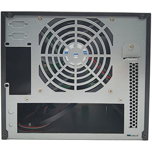 KCMconmey 4 + 2ベイDIY NASケース、4 x 2.5インチ / 3.5インチトレイ + 2 x 2.5インチ内部ベイ。MB ITX。PSU Flex。フロントUSB 3.0 12cmシャーシファンホットスワップバックプレーン。ネットワーク接続ストレージプライベートクラウドエンクロージャー。