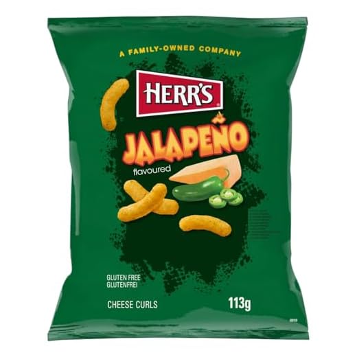 Herr's - Käseflips Jalapeño - 12 X 113 GR - Multipack
