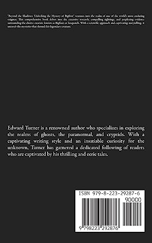 Beyond the Shadows: Unlocking the Mystery of Bigfoot
