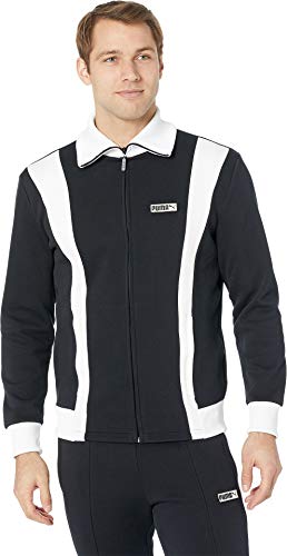 Chaqueta PUMA Men's Iconic T7 Spezial retro de hombre con cremallera y bolsillos