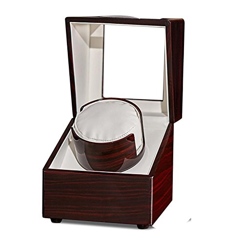 Preisvergleich Produktbild Premium Uhrenbeweger Uhrendreher Automatikuhr flüsterleise 4 Drehmodi große Sichtfenster , #101