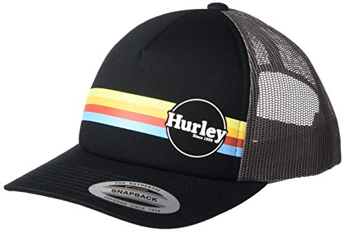 Hurley Women's Apparel Women's Jammer Trucker Baseball Cap, Black, ONE Size