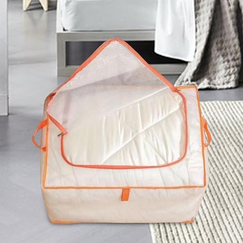 Bolsa de almacenamiento de edredones transpirable para ropa de cama sin espacio 5
