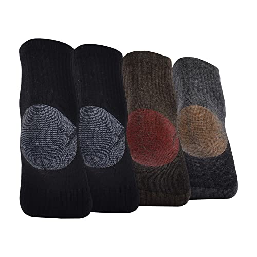 Timberland Men's Half Cushioned Quarter Socks (4 Pairs)3