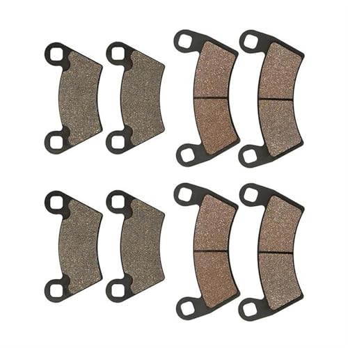 Pastillas De Freno Delanteras Y Traseras Motocicleta para Polaris 800 Ranger RZR-4 EPS 400 500 700 900 RZR XP Crew EFI