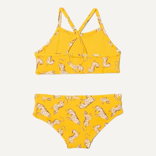 Image of Amazon Essentials Girls and Toddlers' Cross Back Bikini Set