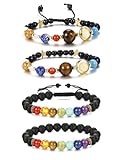💫Verstellbares Stretch Armband💫--Stretch-Armband Einstellbarer Bereich: 7-8,5 Zoll, geeignet für die meisten Handgelenkgrößen, Unisex. Das 7-Chakra-Armband-Set eignet sich als Yoga-Armband, Meditationsarmband, Heilarmband, Paararmband usw. Es bietet Ihnen großartige Heilung, Ausgeglichenheit und Entspannung.