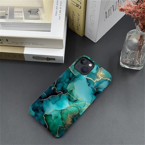 Coque iPhone 15 silicone marbre doré CARLOCA double couche - 7