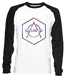 Galaxis Don Diablo Cool Herren Damen Unisex Baseball T-Shirt Weiß Schwarz 2/3 Ärmel Women's Men's Unisex