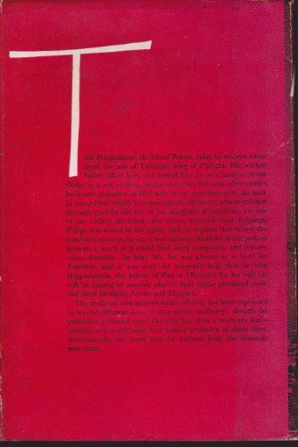 The Morea 0224604163 Book Cover
