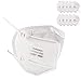 Produktbild Dehots KN95 N95 Atemschutzmaske Mundschutz Atemschutz Maske FFP3 Gesichtsmaske Respirator Mask Mundmaske mit Ausatemventil PM2.5 Staubmaske Atmung Sicherheitsmaske
