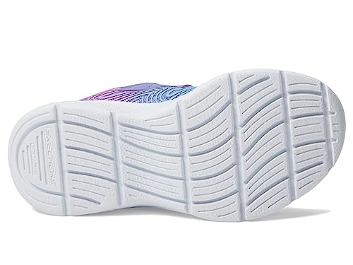 Skechers 303535N Kids Microspec Plus-Swirl Sweet Sneaker, Perwinkle/Multi, 8 Us Unisex Toddler thumb #2