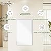 Behaglich Pannello Radiante Infrarossi 300W, Riscaldatore a Infrarossi per Montaggio a Parete Fino a 120 Gradi Celsius per 3-8㎡ - TÜV 10 Anni di Garanzia
