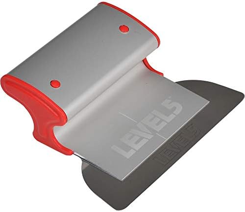 LEVEL5 7-Inch Skimming Blade | Precision 0.3mm German stainless steel blade insert (replaceable), ergonomic aluminum blade profile | 4-907