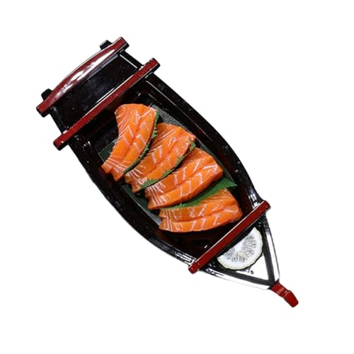 Ywmsfl Fashion Ship Shape Sushi Plate Kitchen Sushi Tool Texture For Dining Room Decors And Various Occasion