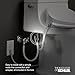 Kohler PureWash E580 Elongated Bidet Toilet Seat, White, Quiet-Close Lid Prevents Slamming, Self-Cleaning Wand, Adjustable Water Pressure with Multiple Cleansing Options