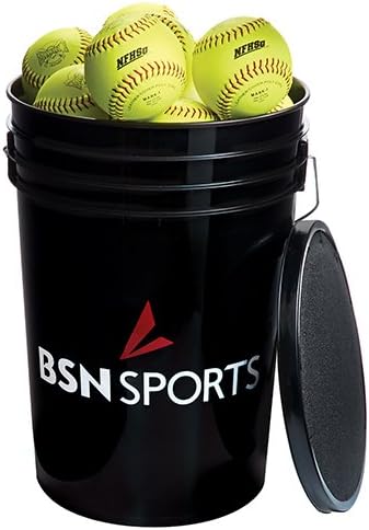 Ssn 1378432 Bucket with 2 Dozen 11 in. Softball