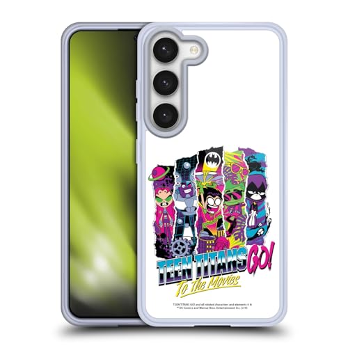 Funda de gel suave Teen Titans Go Galaxy S23 carcasa flexible protectora de silicona