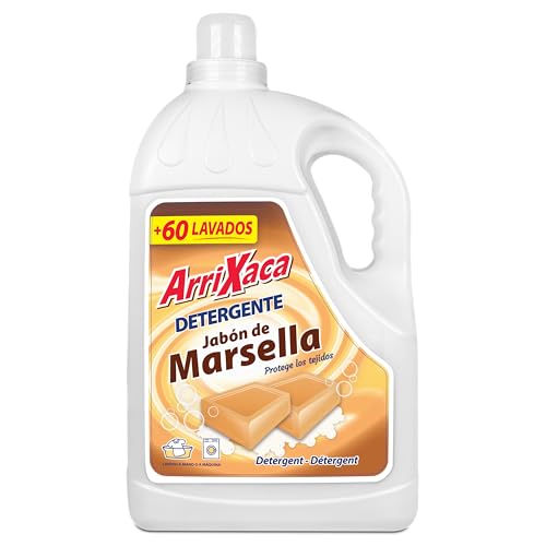 Detergente Líquido para Lavadora Jabón de Marsella 5 Litros - Más de 60 Lavados Garantizados