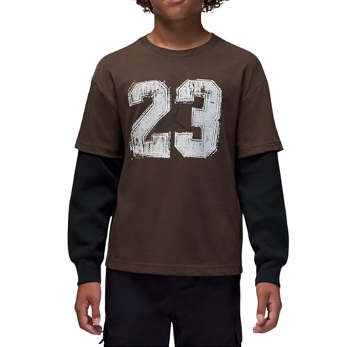 T-shirt Jordan Garçon manches longues MVP idéal pour l'école