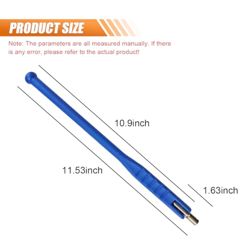 Image of Car Tire Valve Stem Puller, Tire Valve Core Installation Tool, No Scratch Tire Valve Stem Removal Tool, Universal Car Tire Repair Accessories for Most Cars Trucks Bicycles Motorcycles (Blue)