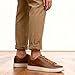Jousen Men's Fashion Sneakers Casual Shoes for Men Dress Sneaker Classic Stylish(AMY5126A tan 10.5)