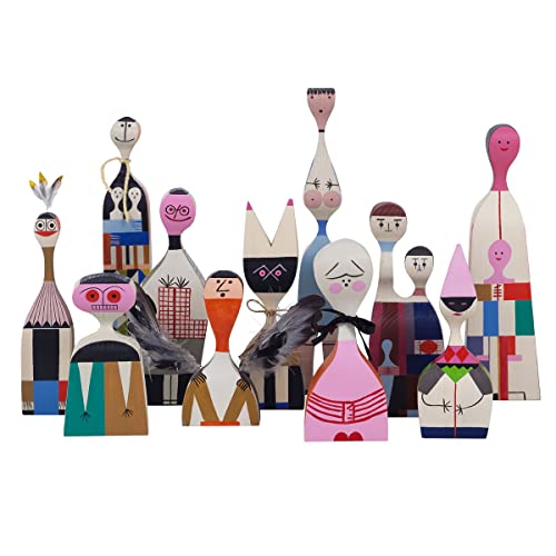Muñeco de madera Vitra Alexander Girard No.4 miniatura 2