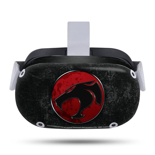 Head Case Designs Officially Licensed Thundercats Logo Graphics Vinyl Sticker Skin Decal Cover Compatible with Meta Quest 2