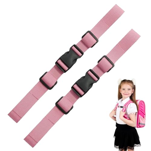 Toulifly Verstellbarer Brustgurt Rucksack,2 Stück Brustgurt Für Schulranzen,Brustgurt Rucksack Kinder Set,rutschfest Strapazierfähiger Brustgurt,Nylon Brustgurt mit Schnalle,für Außerhalb Reise(Rosa) Toulifly Verstellbarer Brustgurt Rucksack,2 Stück Brustgurt Für Schulranzen,Brustgurt Rucksack Kinder Set,rutschfest Strapazierfähiger Brustgurt,Nylon Brustgurt mit Schnalle,für Außerhalb Reise(Rosa)