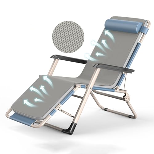 Chaise longue d'extérieur inclinable pour intérieur et plage