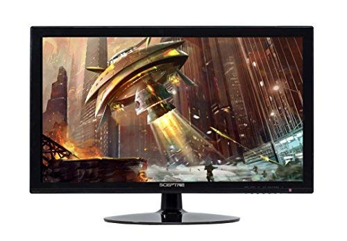 Sceptre 24-Inch Full LED HD Monitor 8A Series E248W-19208A HDMI DVI VGA True