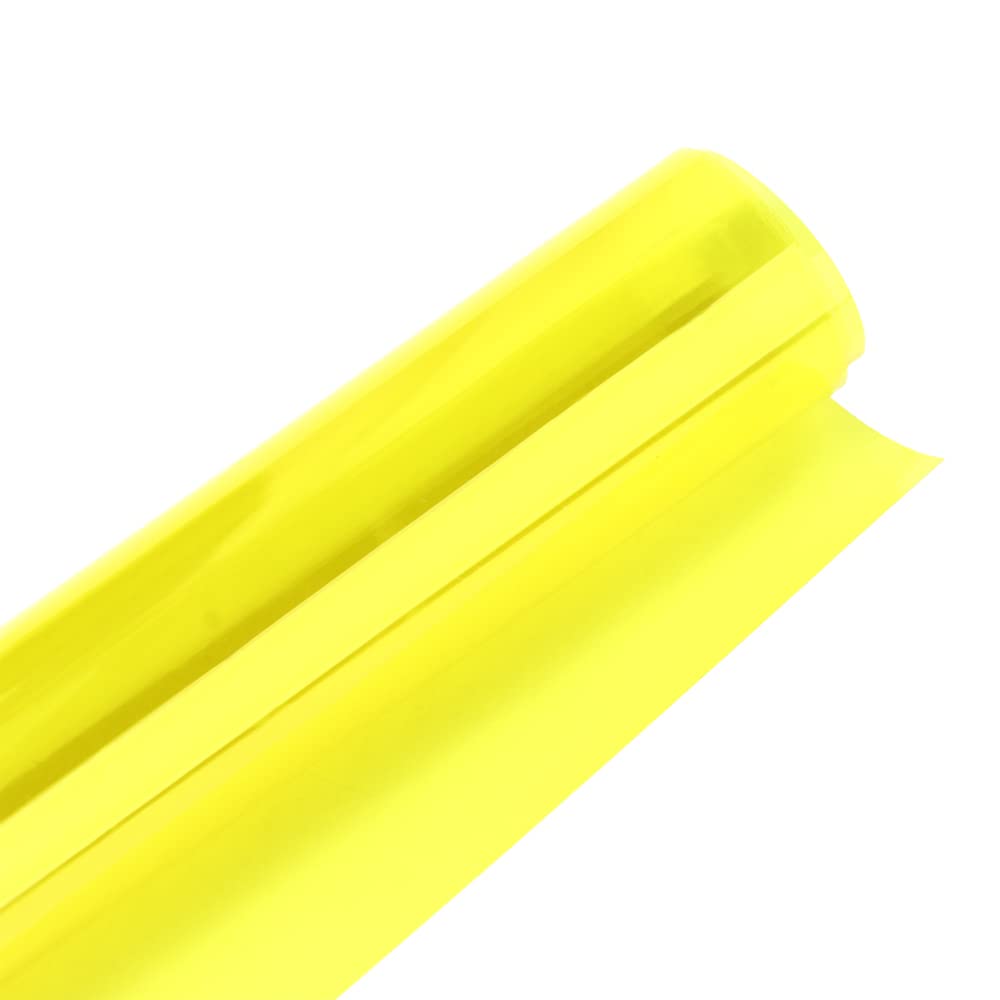 generic Photo Lights Gel Filters, 15.7x19.6 Transparent Color Plastic Sheets Correction Gel Light Filter for Photography Stage(Yellow), AM15SD08LZKUS