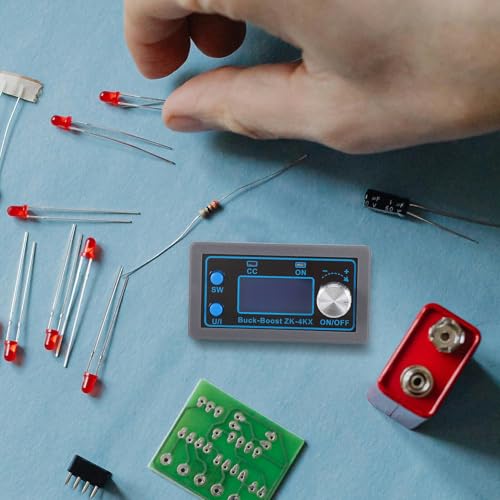 Regulador de voltaje programable DC ajustable KOMBIUDA, módulo para electrónica y DIY 7