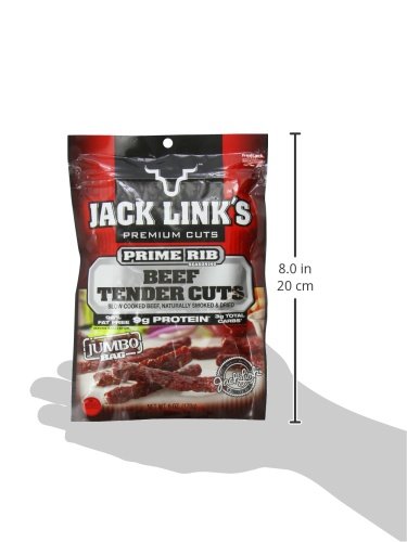 Jack Links Prime Rib Beef Tender Cuts, 6 Ounce