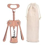 [Idea de regalo] Una idea de regalo inusual para hombres y mujeres. Envuelto en un sacacorchos de lino, es el regalo perfecto para cumpleaños, Navidad y muchas otras ocasiones.