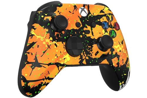 Image of Custom Controllerzz Wireless Controller for Microsoft Xbox Series X /S & Xbox One - Custom Soft Touch Feel - Custom Series X /S Controller (X /S Molten Camo)