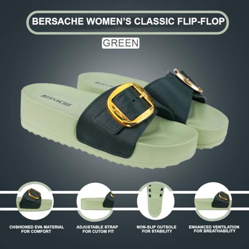 Image of BERSACHE Extra Soft Classic Casual with Regular wear with Ultra Soft & Flexibility Technology Flipflop for Women's