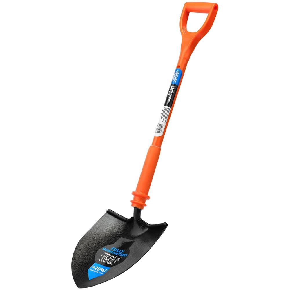 Draper 82639 ekspert okrągła łopatka do ust w pełni izolowana i solidna kuta