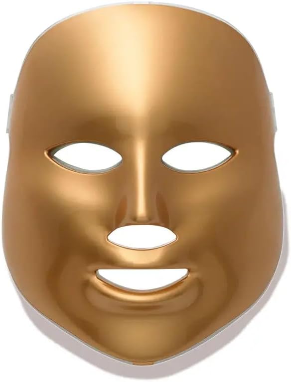 Exclusive New MZ SKIN LIGHT-THERAPY GOLDEN FACIAL TREATMENT DEVICE Five coloured light treatments