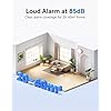 SITERWELL Smoke Detector, 10 Year Product Life Fire Alarm with Magnetic Fastening Kit, Smoke Alarm with Photoelectric Sensor and Low Battery Warning Function for House, UL217 Listed,GS509A,6 Pack