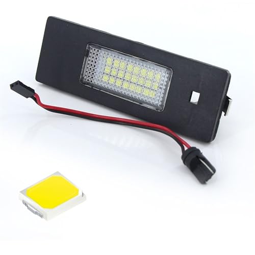 Luces de matrícula sin errores Canbus para BMW E81 E87 bombillas interiores antiefecto parpadeo