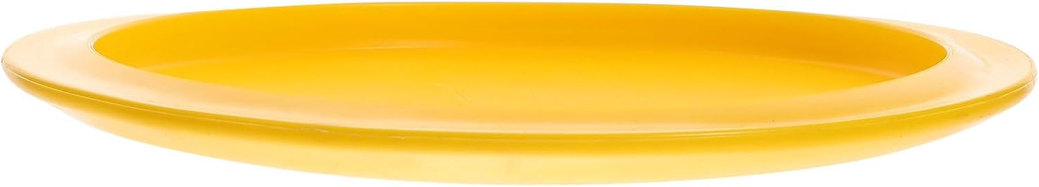 CHILDWEET Softball Pitching Accuracy Trainer Throwing Disc Yellow Sturdy Plastic Pitching Technique and Endurance Aid for Softball Practice