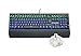 Produktbild KM-Gaming K-GK2 Elite mechanische Aluminium RGB USB Tastatur [mit Cherry MX RGB Speed Silver Switches - linear, schnell und hochpräzise/DE Layout QWERTZ] inkl. Handballenauflage
